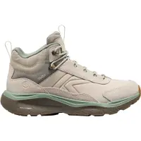Keen Women's Leiki Leather Mid WP Scarpe da trekking Donna (37,5, beige)