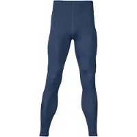 Engel Leggings Intimo lana merinos Uomo (46/48, blu)