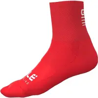 ALÉ Strada 2.0 Socks Calze da ciclismo (36-39 - S, rosso)
