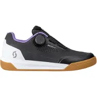 SCOTT - Scarpe MTB per pedali piatti - Shoe W'S Mtb Volt Evo Flat Boa Black/White - Taglia 38 - Nero