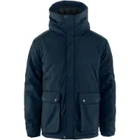 Fjall Raven - Giacca calda e durevole - Övik Padded Jacket M Dark Navy per Uomo in Cotone - Taglia S - Blu navy