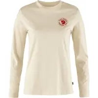 Fjällräven Women's 1960 Logo T-Shirt L/S Maglia a manica lunga Donna (M, beige)