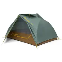 Sea to Summit - Tenda da bivacco 2 posti con rete portaoggetti e telo sottotenda - Ikos TR2 + Footprint + Gear Loft in Pelle - Verde