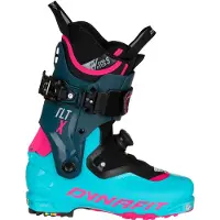 Dynafit - Scarponi da sci donna - TLT X Extra Wide W Silvretta/Pink Glo per Donne - Taglia 25.5 - Blu