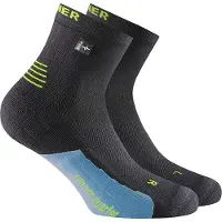 Rohner Run Pro Quarter L/R Calze da running (42-44, grigio)
