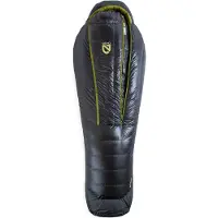 Nemo - Sacco a pelo - Coda Mens 10/20 Goodnight Gray per Uomo in Pelle - Taglia Lungo - Grigio