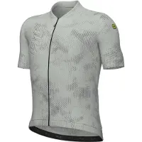 ALÉ PR-E Follow Me 2.0 S/S Jersey Maglietta da ciclismo Uomo (S, grigio)