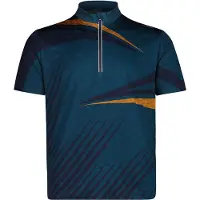 CMP Half Zip T-Shirt Maglietta da ciclismo Uomo (56, nero)