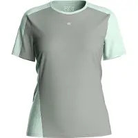 Ortovox Women's 120 Cool Tec Fast Upward T-Shirt Maglia merino Donna (S, verde)