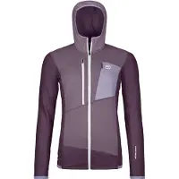 Ortovox Women's Fleece Grid Hoody Giacca in pile Donna (XL, lilla)