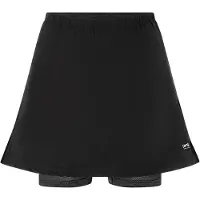 Super.natural Women's Hiking Skirt Skort Donna (L, nero)