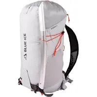Blue Ice - Zaino da alpinismo ultraleggero - Stache UL Pearl Blue in Nylon - Bianco