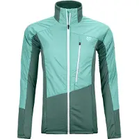 Ortovox Women's Westalpen Swisswool Hybrid Jacket Giacca di lana Donna (XL, turchese)