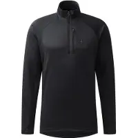 Haglöfs Korp Mid Halfzip Pullover in pile Uomo (XXL, nero)