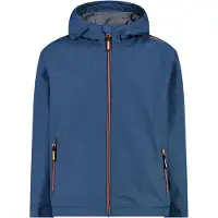 CMP Kid's Jacket Fix Hood WP Giacca antipioggia Bambini (110, blu)