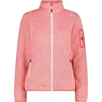 CMP Women's Jacket Jacquard Knitted Giacca in pile Donna (34, fuchsia)