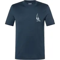 Super.natural Sailing Boat Bio Jersey Tee Maglia merino Uomo (M, blu)