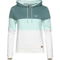 Chillaz Women's Walchsee Search & Respect Felpa con cappuccio Donna (34, bianco)