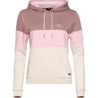 Chillaz Women's Walchsee Search & Respect Felpa con cappuccio Donna (44, fuchsia/bianco)