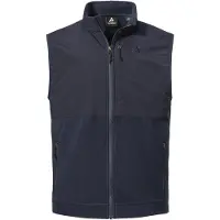 Schöffel Fleece Vest Style Ash Gilet in pile Uomo (54, blu)