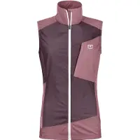 Ortovox Women's Trace Windbreaker Vest Gilet in lana merino Donna (M, lilla)