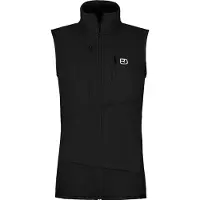 Ortovox Women's Fleece Grid Vest Gilet in pile Donna (L, nero)