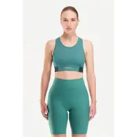 Peppermint Women's Signature Short Pantaloni da ciclismo Donna (L, turchese)