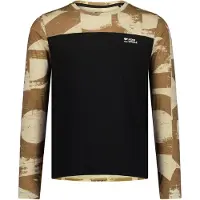 Mons Royale Diversion Merino Bike Jersey L/S Maglietta da ciclismo Uomo (XXL, nero)