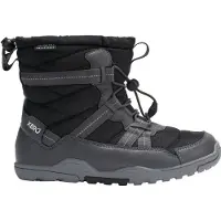 Xero Shoes Youth's Alpine Pull On Scarpe invernali Bambini (32, nero/grigio)
