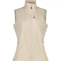 CMP Women's Light Softshell Vest Gilet softshell Donna (34, beige)