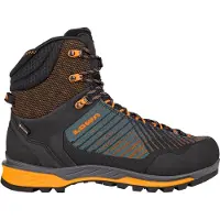 Lowa Mangart GTX Mid Scarponi da montagna Uomo (47, marrone/grigio)