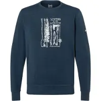 Super.natural Fishing Adventure Crew Maglione Uomo (S, blu)