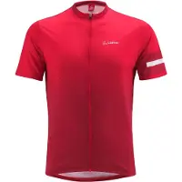 Löffler Bike Shirt Full-Zip Dimi Maglietta da ciclismo Uomo (48, rosso)