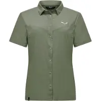 Salewa Women's Puez S/S Shirt Camicetta Donna (38, olivia)
