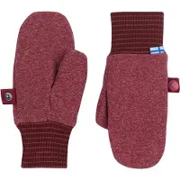 Finkid Kid's Pupujussi Knit Guanti Bambini (XS, rosso)
