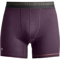 Ortovox 185 Rock'N'Wool Boxer Intimo lana merinos Uomo (S, lilla)