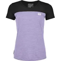 Ortovox Women's 150 Cool Logo T-Shirt Maglia merino Donna (L, lilla)