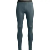 Ortovox 185 Rock'N'Wool Long Pants Intimo lana merinos Uomo (XL, blu)