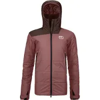 Ortovox Women's Swisswool Zinal Jacket Giacca isolante Donna (L, rosso/marrone)