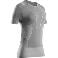 X-Bionic Women's Xceed Run Perform Shirt Maglia da corsa Donna (M, nero)