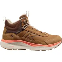 Keen Women's Leiki Leather Mid WP Scarpe da trekking Donna (38, marrone)
