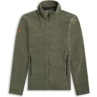 Bergans Hareid Fleece Jacket Giacca in pile Uomo (XL, olivia)