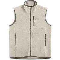 Bergans Lunnan Pile Fleece Vest Gilet in pile Uomo (XL, beige)