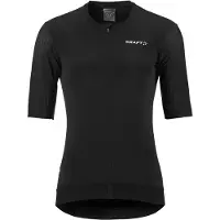 Craft Women's Adv Aero Jersey Maglietta da ciclismo Donna (L, nero)