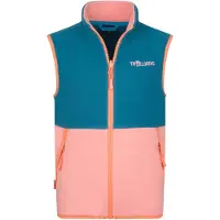 TROLLKIDS Kid's Kjerag Vest Gilet in pile Bambini (164, variopinto)