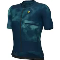 ALÉ PR-E Atmosfera Jersey Maglietta da ciclismo Uomo (S, blu)