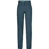 Ortovox Women's Brenta Pants Pantaloni da trekking Donna (XS - Regular, turchese)