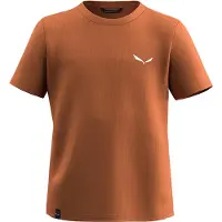 Salewa Kid's Puez Dry T-Shirt Maglia funzionale Bambini (140, marrone)