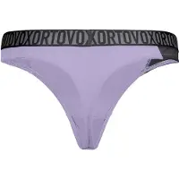 Ortovox Women's 150 Essential Thong Intimo lana merinos Donna (M, lilla)