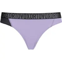 Ortovox Women's 150 Essential Thong Intimo lana merinos Donna (XL, lilla)